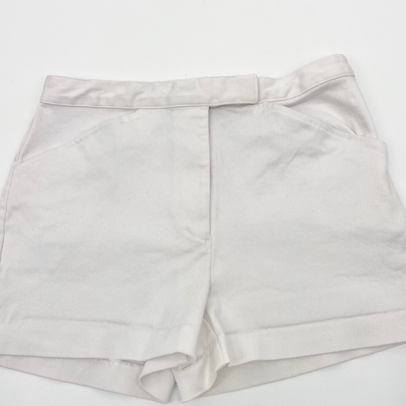 EXPRESS Stretch Chino White Preppy Short Size 3/4 - Picture 6 of 9